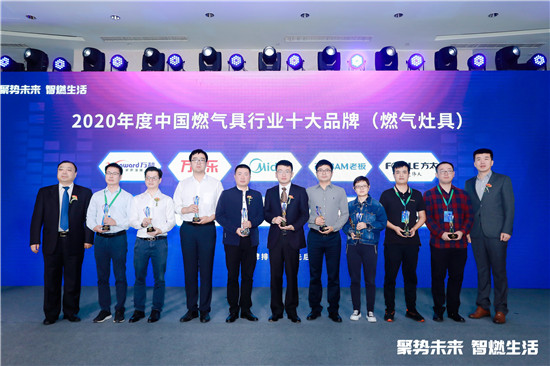2020中国灶具行业55世纪app
品牌”获奖名单出炉！